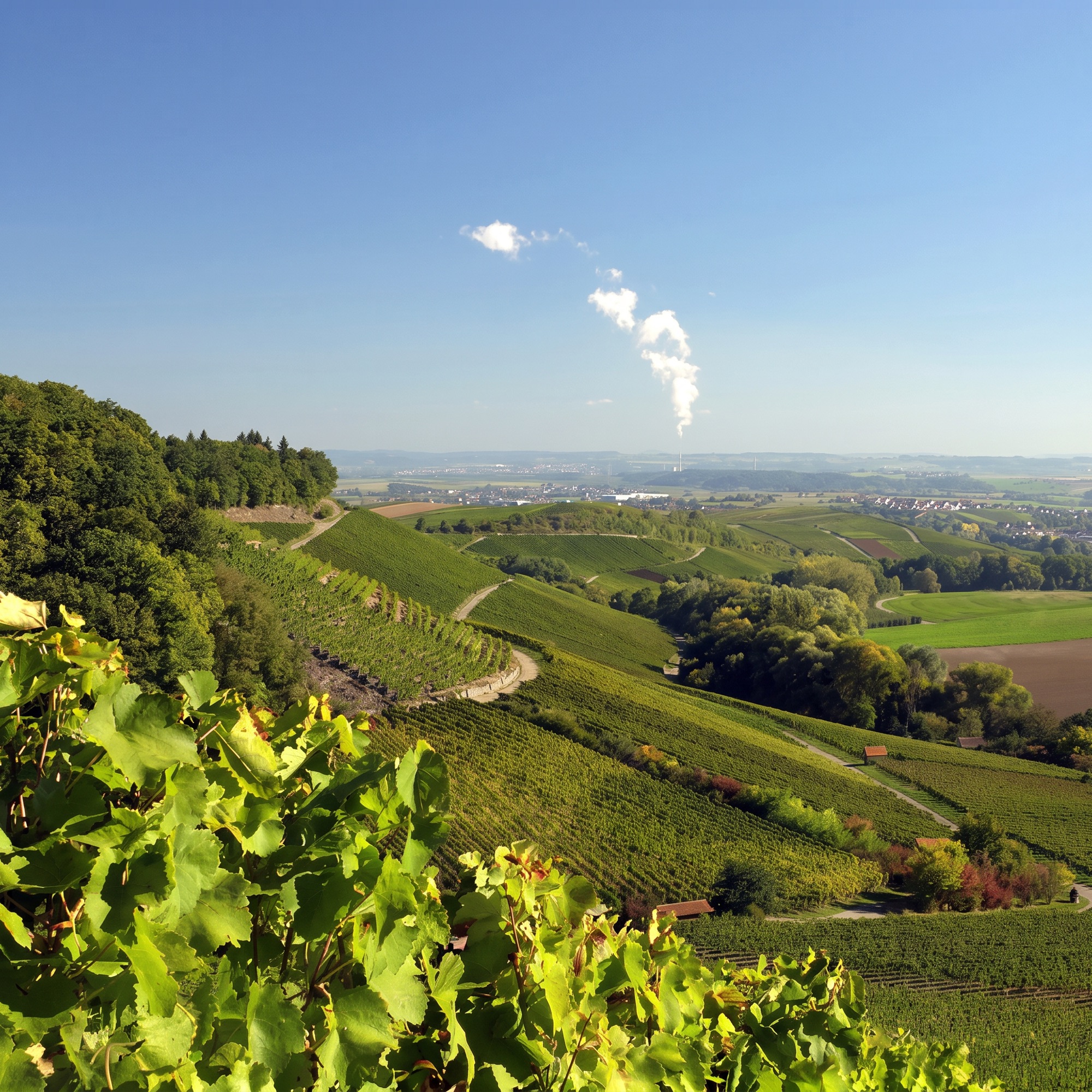 Weinberge im Kraichgau bei Ölbronn-Dürrn
